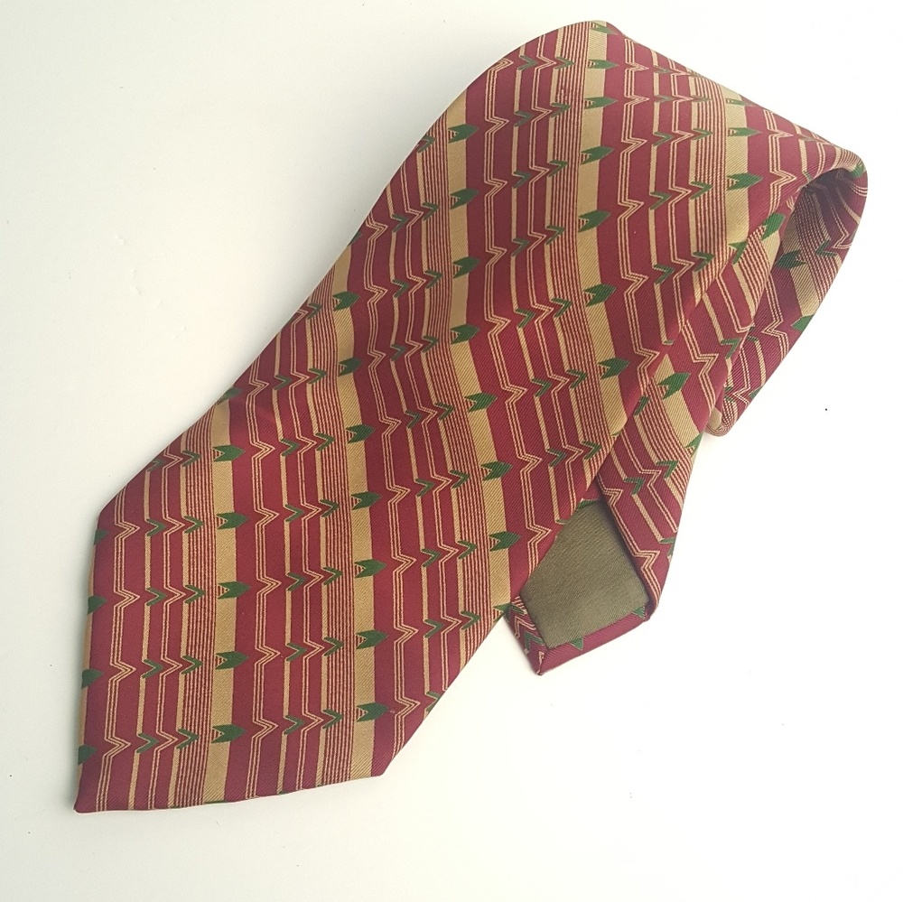 Vintage Nieman Marcus Made in Italy 100% Silk Tie